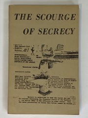The Scourge of Secrecy by Richard Harger – government secrecy conspiracy 1980 pb