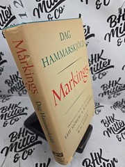 MARKINGS by Dag Hammarskjold (Hardcover/DJ/Borzoi Book) 1965