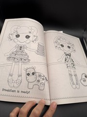 Lalaloopsy coloring/Activity Book Once Upon A Time~96 Pages