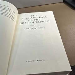 Rise and Fall of the British Empire by Lawrence James (1995, Hardcover)