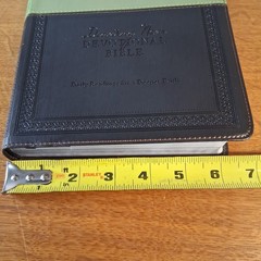 ESV MacArthur Drawing Near Devotional Bible TruTone Silver Gilt Page Edges 2013