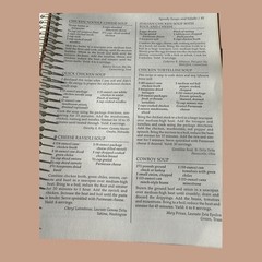 ✨VTG 1997 Beta Sigma Phi Fast Feasts Cookbook Spiral Bound 221 Pages✨