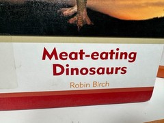 Set of 6 Dinosaur World Books Robin Birch Ex-Lib Teacher Homeschool Reading