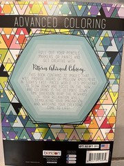 Bendon Advanced Coloring Book Patterns New 32 pages