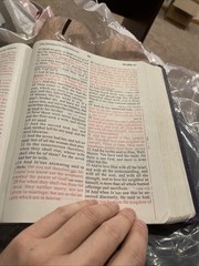Word of God KJV (Purple) Large Print Easy Reading Margin Edition 1999