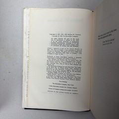 The Proud Tower Barbara W. Tuchman 1966 First Printing The Macmillan Company