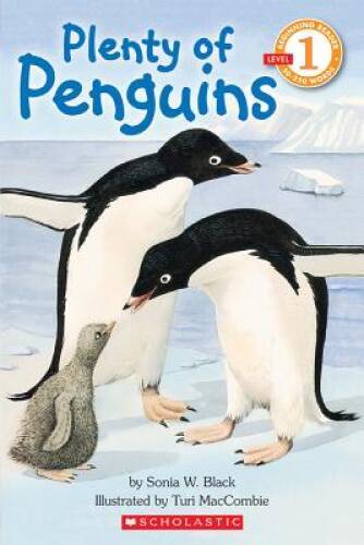 Scholastic Reader Level 1: Plenty of Penguins – Paperback – GOOD