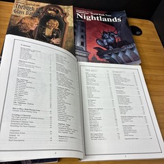 Lot of 4 Palladium Books Complete Role-Playing Game Nightbane & World Book 1-3