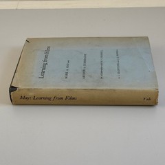 Learning from Films May Lumsdaine 1958 First Edition Yale University Press