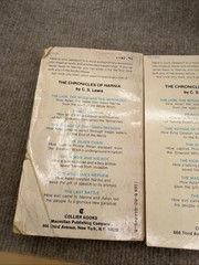 Vtg 1970’s The Chronicles of Narnia 6 Book Box Set C.S. Lewis Collier/Macmillian
