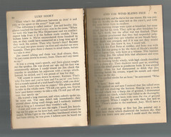 LUKE SHORT ( PB) AND THE WND BLOWS FREE ( WESTERN) BANTAM 1950 ( AWAY FROM SPINE