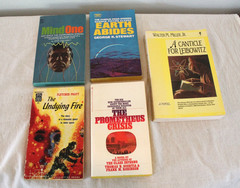 Book lot of 5 – Mike Dolinsky, George R. Stewart, Fletcher Pratt +