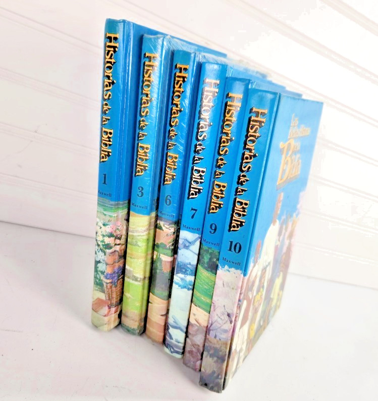 Las Bellas Historias de la Biblia Storybook Arthur Maxwell Vol 1, 3, 6, 7, 9, 10