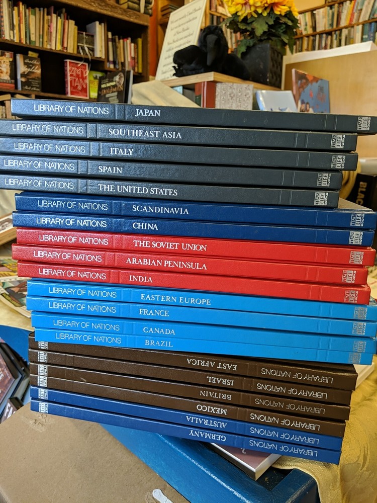Library Of Nations 20 volumes Set Time-Life 1985