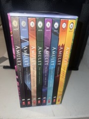 AMULET #1-8 by Kazu Kibuishi (Box Set, 2018) ~1,2,3,4,5,6,7,8~ Trade Paperback