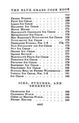 1911 The Blue. Grass Vintage Cook Book 388 Pages
