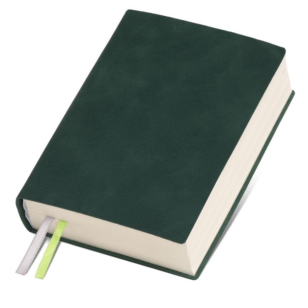 Thick Blank Journal Notebook 400 Pages 3.9 × 5.5 No Lines Soft Leather Pocket…