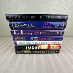 7x Hardcover Novels Multiple Titles & Authors Mystery, Crime, Thriller, Suspense