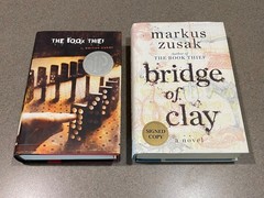 The Book Thief & Bridge of Clay *SIGNED* by Markus Zusak (2 Hardcover Set)