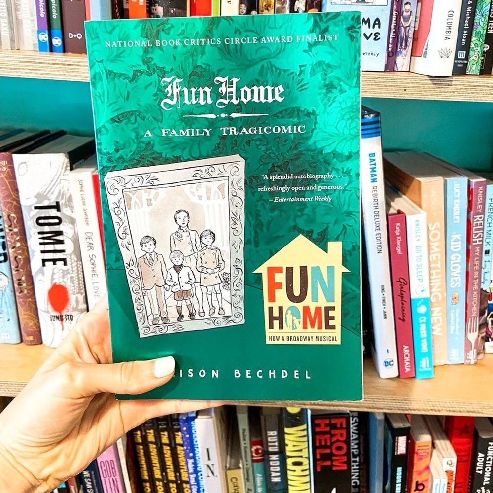 Fun Home by Alison Bechdel Graphic Memoir LGBTQ 2006 Paperback Broadway Edition