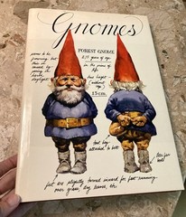 Gnomes book The life and times of Gnomes 212 pgs all in color HC 1976 Signed