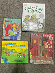 Childrens Book Lot Curios George, Elmo, Frozen 36 Book Lot Various Cond. See Pic