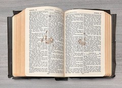 Handsize 1945 National Bible Press; Self Pronouncing KJV Study Helps; Color Maps