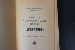 Famous American Plays of 1930s Harold Clurman 1959 Drama Dell LX117 PB ~VG