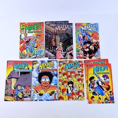 Bulk Lot 25 Mixed Comics – Ninja High School, Various Issues See Photos