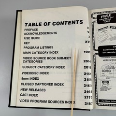 The Video Source Book Eighth Edition 1986 Professional Volume NV Clearinghouse