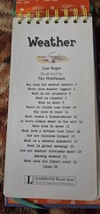 The Cool Kid’s Field Guide To Weather Lisa Regan Hardcover 26 Pages Flip Book