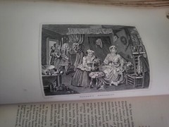 Fine leather binding. HOGARTH ILLUSTRATED. John Ireland 1884