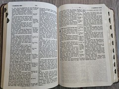 1983 Nelson NKJV Red Letter Bonded Leather Imperial Reference Bible Gilded 745BG