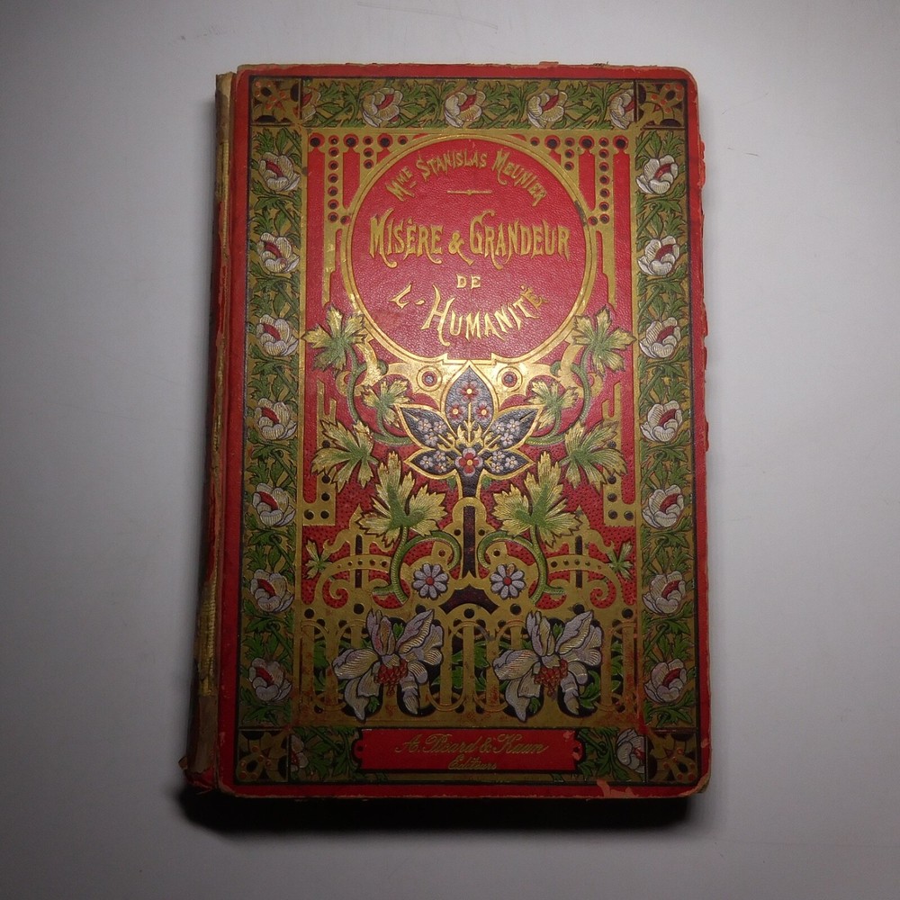 N25.4 Misery Size Humanity Primitive 1889 Illustrated Anthropology Mrs. Meunier