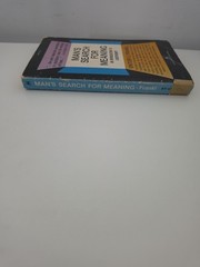 Man’s Search for Meaning Viktor E. Frankl 1969 WSP Psychology Self Help Book