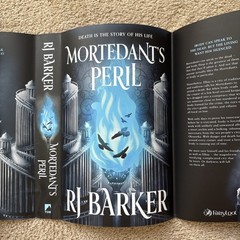 Mortedant’s Peril by R.J. Barker Fairyloot Epic Fantasy Exclusive Ed DAMAGED