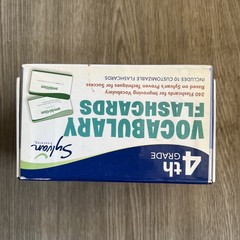 4TH GRADE VOCABULARY FLASHCARDS: 240 FLASHCARDS FOR By Sylvan Learning