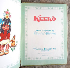 Keeko ~1947 Vintage HC~ Charles Thorson Bugs Bunny Snow White Designer Illust 🪶