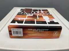 Teen Life Application Study Bible NLT (Leather / Fine Binding) Open Box
