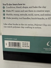 Polymer Clay 101 Book with DVD – Beginner Craft Techniques Jewelry Canes Crafts