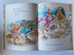 OWL PUSSY-CAT~Big Golden Bk 1964~EDWARD LEAR~Masha~9.5″x12.75″~
