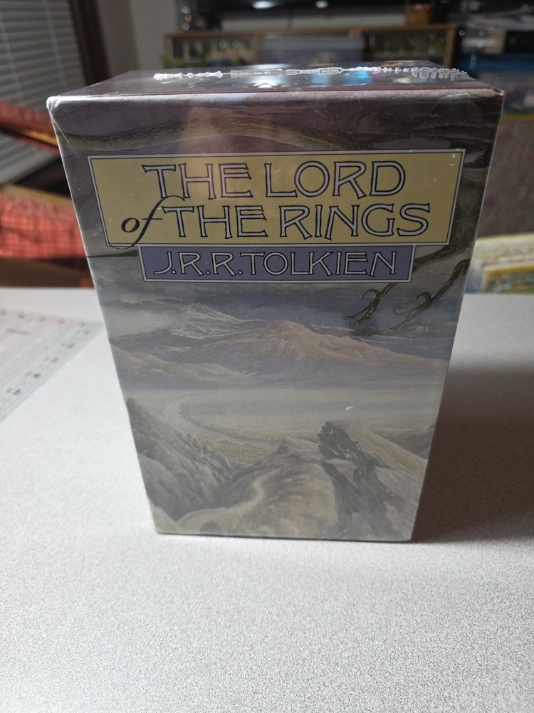 Lord of the Rings Lotr William Morrow Vintage Book Box Set New Sealed Hardcover