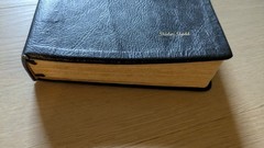 The Open Bible Edition KJV Genuine Leather 1975 Black