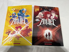 Amulet #1-8 Series Set Paperback 8 Book Collection Graphix By Kazu Kibuishi