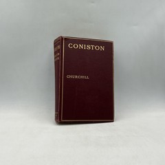 Vintage CONISTON Winston Churchill The Macmillan Company 1912 Hardcover Maroon
