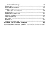Uniden BCD436HP and BCD536HP User Operators Manual USERS Guide 106 PGS