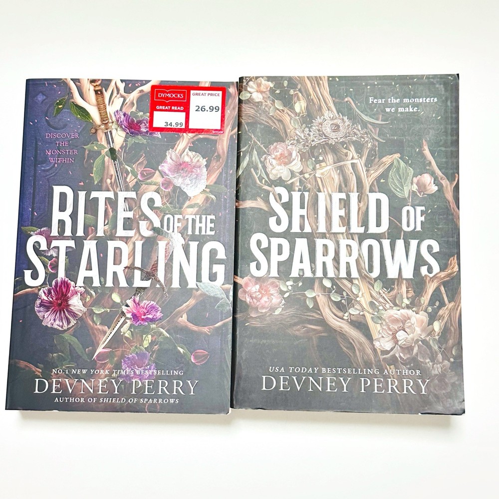 Devney Perry Rites of the Stalling & Shield of Sparrows Fantasy Romance 2 Book
