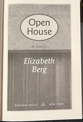 Open House~Elizabeth Berg~2000~Hardcover~Dust Jacket~241 pages~Oprah’s Book Club