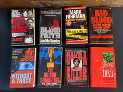 True Crime Lot of 8 Paperback Books Murder Homicide Detective Mystery Family