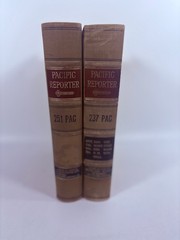 Antique Book Lot Pacific Reporter Vol 237 251 West Publishing 1927 Law Case
